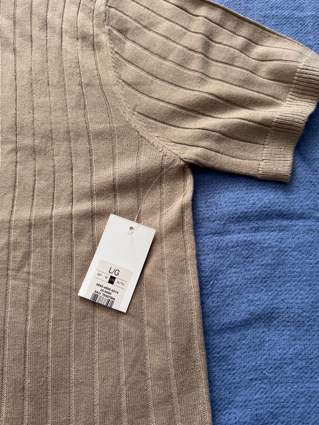 Urban Man Ribbed Knit Polo - photo 2