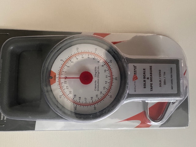 South Bend 50 lb Scale and Tape Measure - photo 4