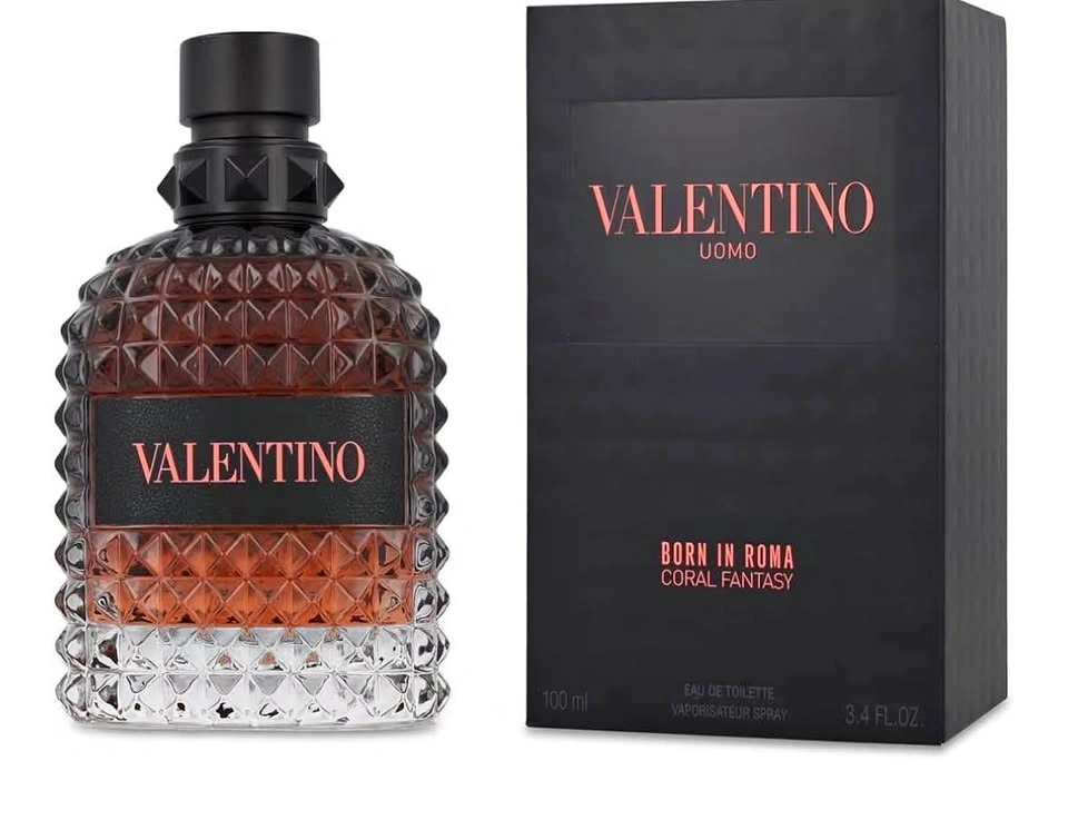 Valentino uomo born in Roma coral fantasy cologne