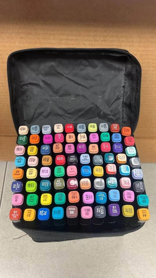 Alcohol Markers - Dual Tip - 80 Colors Set - photo 3