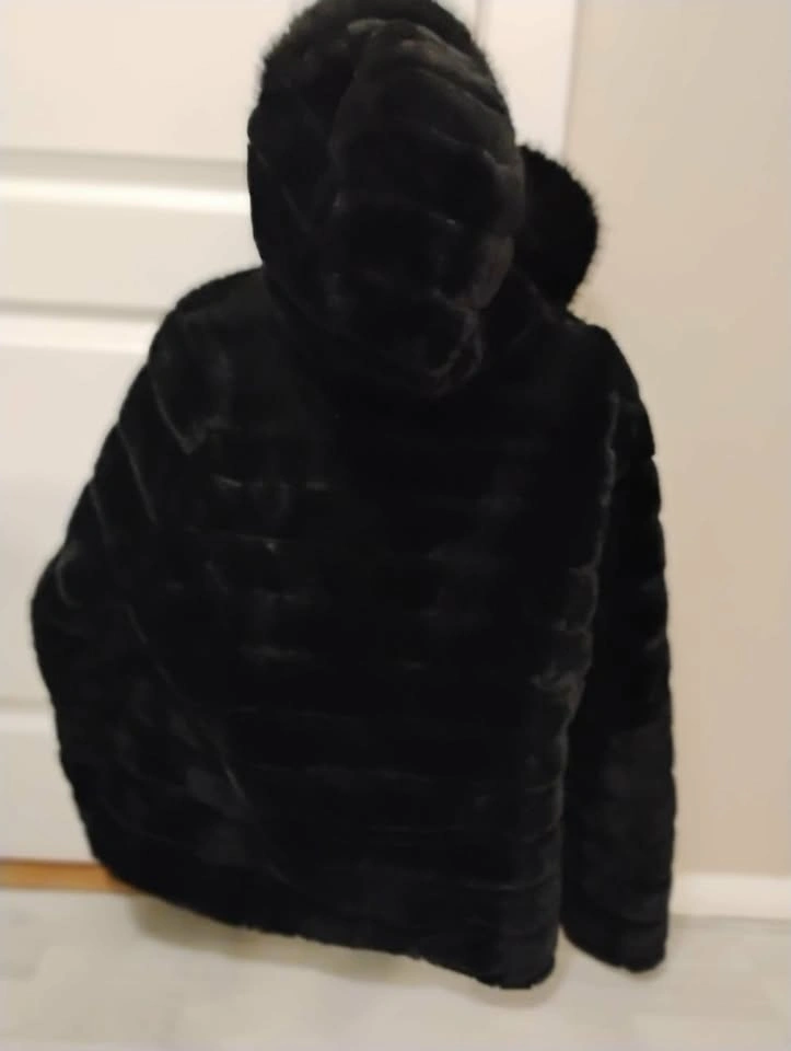 Bellivera Black Faux Fur Winter Jacket - VERY WARM! - photo 2