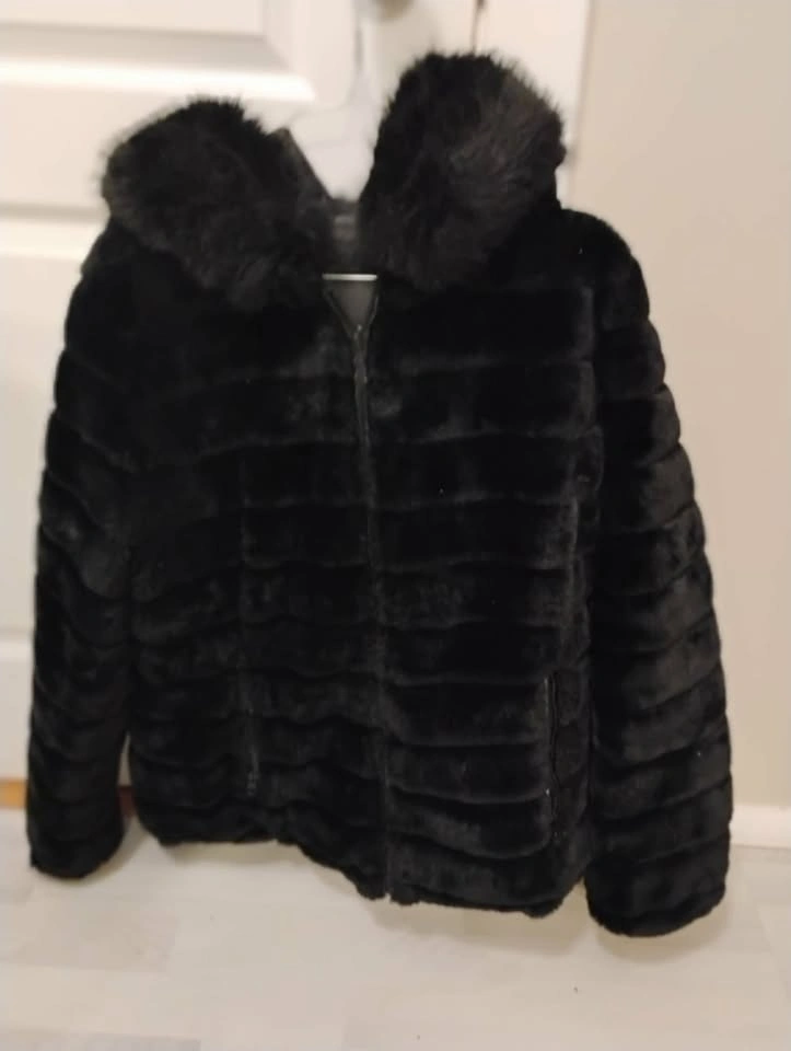 Bellivera Black Faux Fur Winter Jacket - VERY WARM! - photo 3