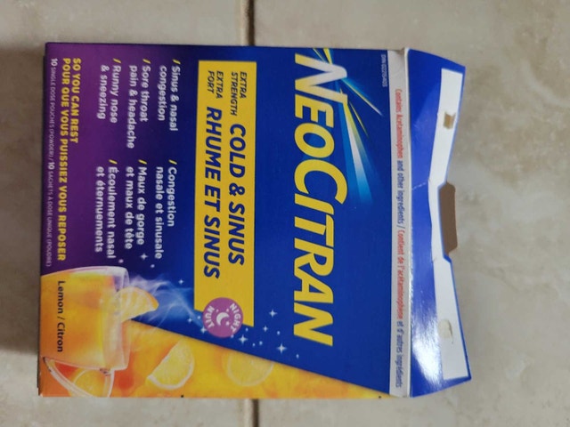 NeoCitran Cold & Sinus Night