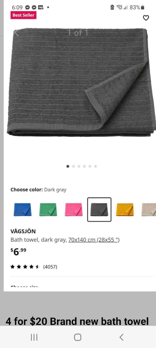 brand new Bath Towel
