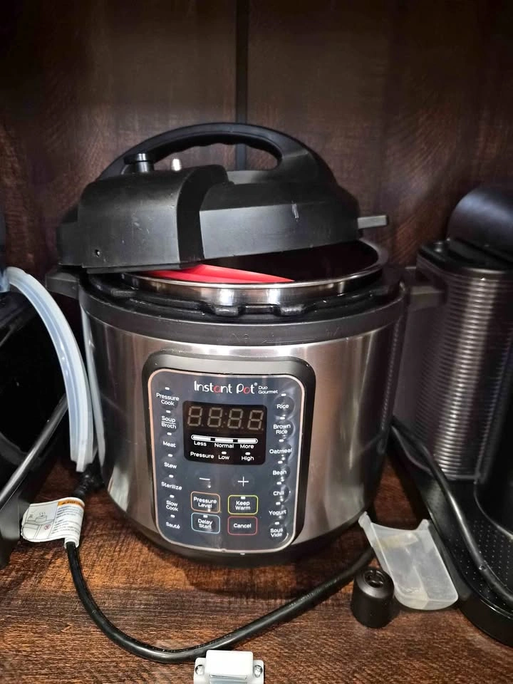 9 in 1 Instant Pot Duo Gourmet Electric Pressure Cooker
