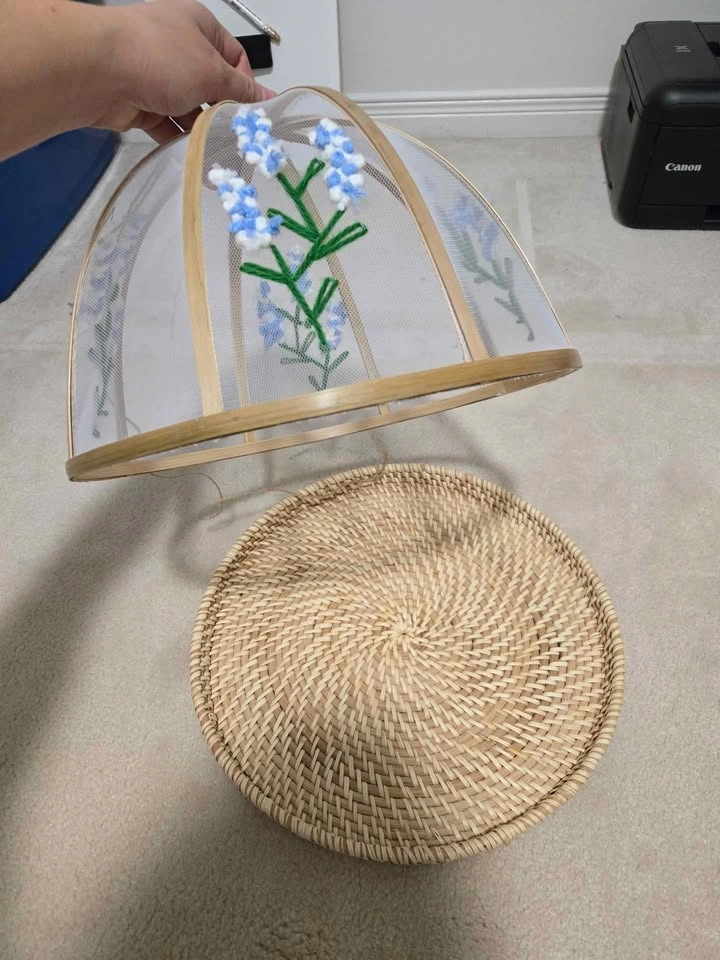 Handmade Vietnamese tray with lid - photo 2