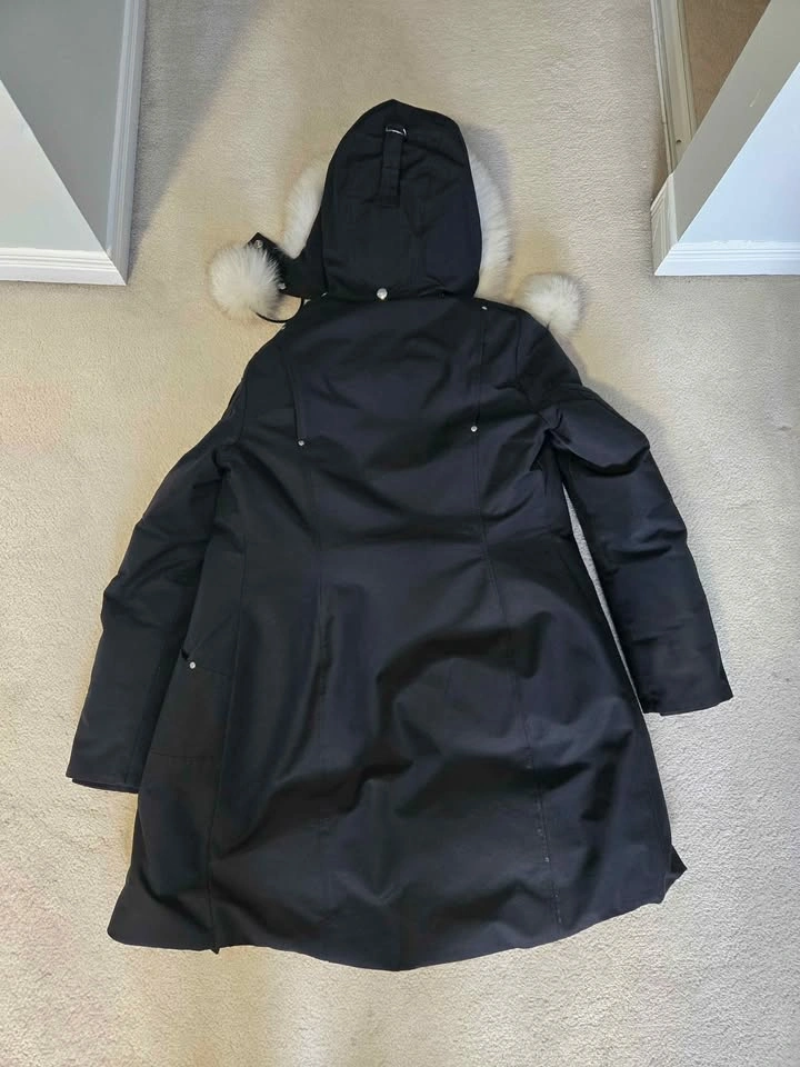 Moose Knuckles Black Stirling Parka - Size S - photo 4