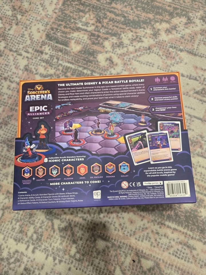 Disney's Sorcerer's Arena Epic Alliances board game - photo 2