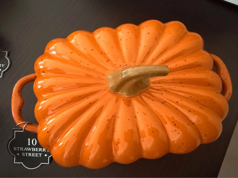 10 Strawberry Street Pumpkin Ceramic Bakeware Collection - photo 3