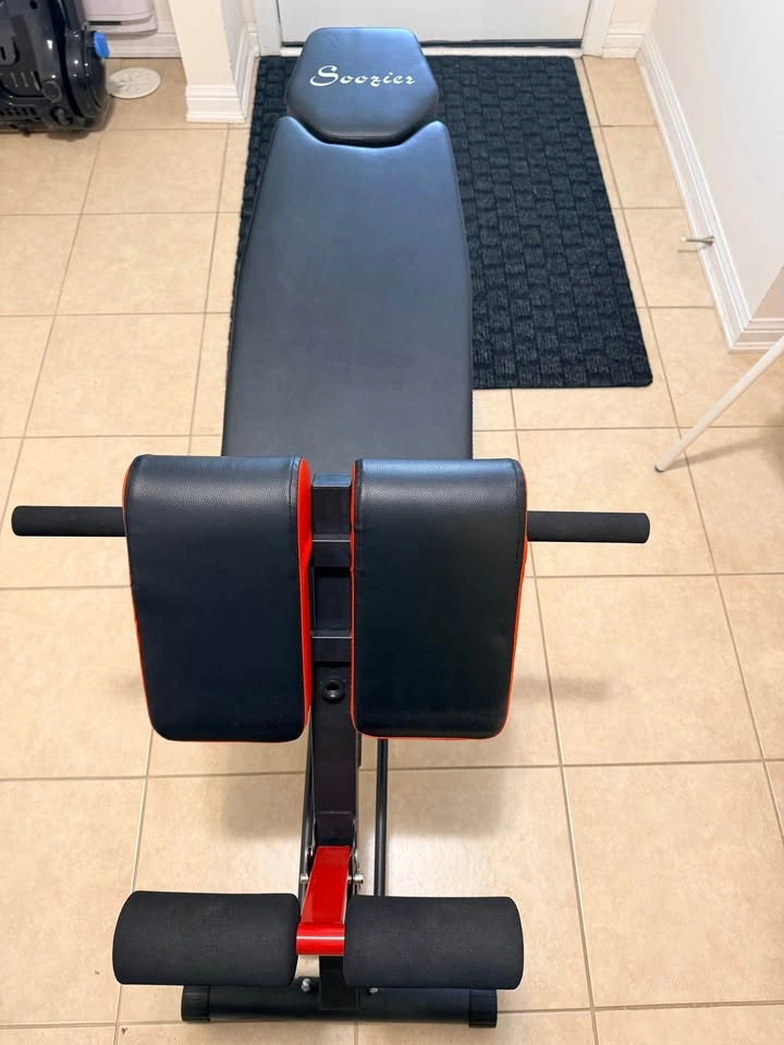 Soozier Adjustable Sit-Up Bench / Ab Workout Bench - photo 2