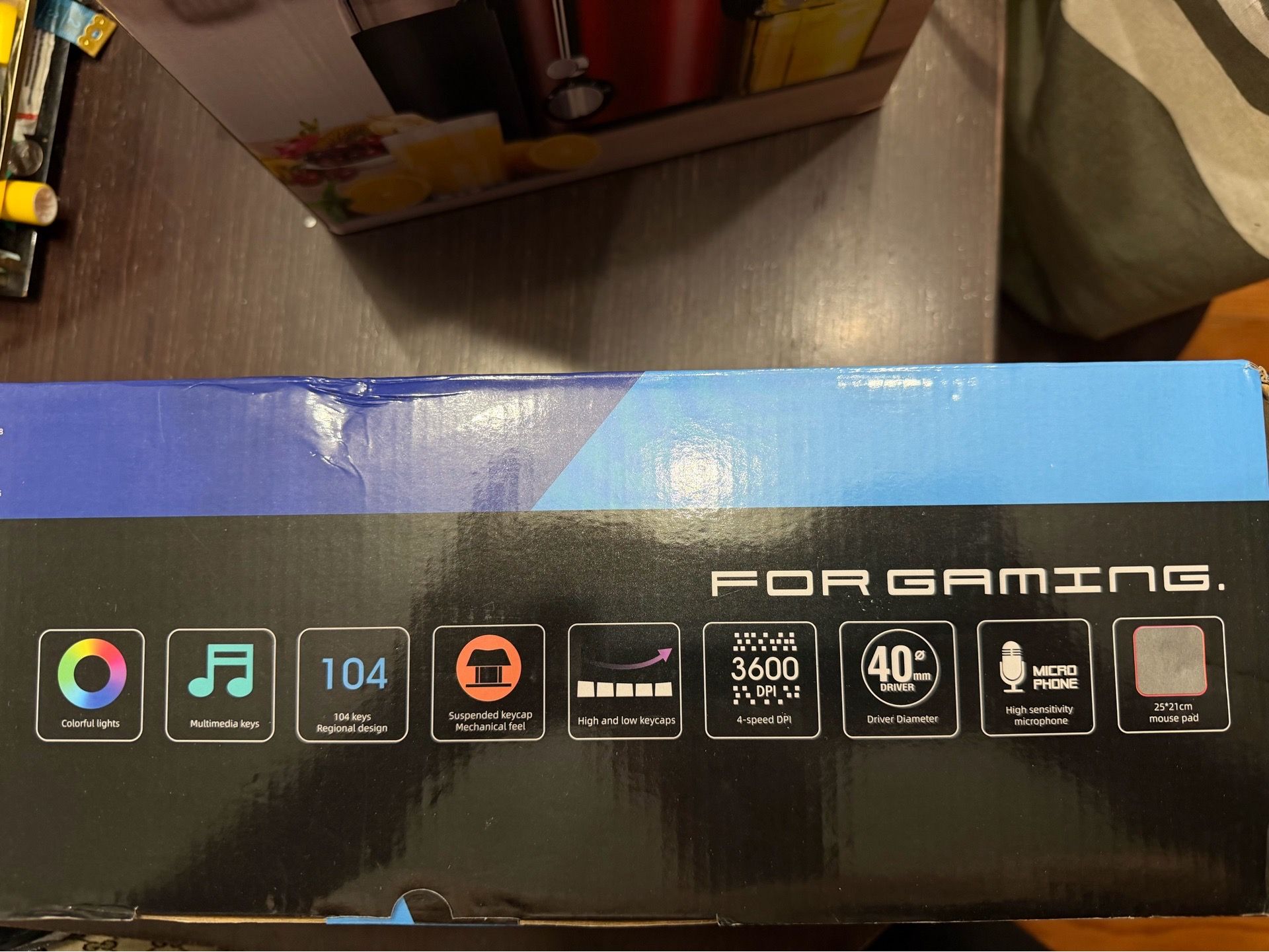 Snpurdiri ST-KM9 Illuminated Wired USB Gaming Combo - photo 3