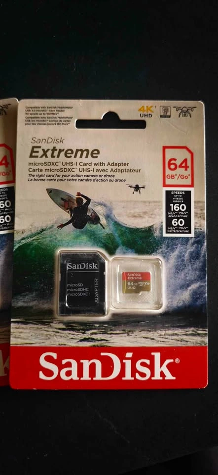BRAND NEW - SanDisk - 64gb - Suitable for 4k video recording - photo 5