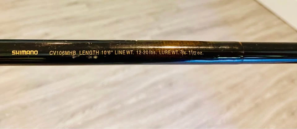 Shimano Convergence Rod – 10’6” Salmon fishing - photo 3