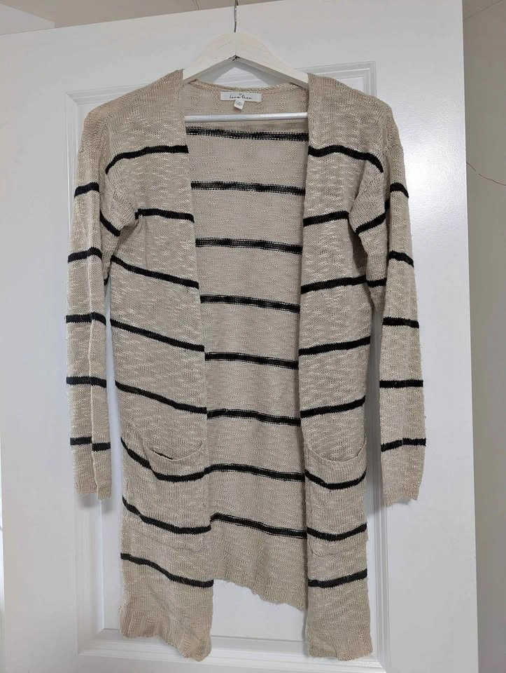 Cute Love Tree cardigan for sale! Size Small