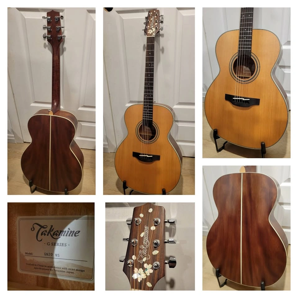 $400 Takamine GN20 NEX Acoustic Guitar – Natural Satin