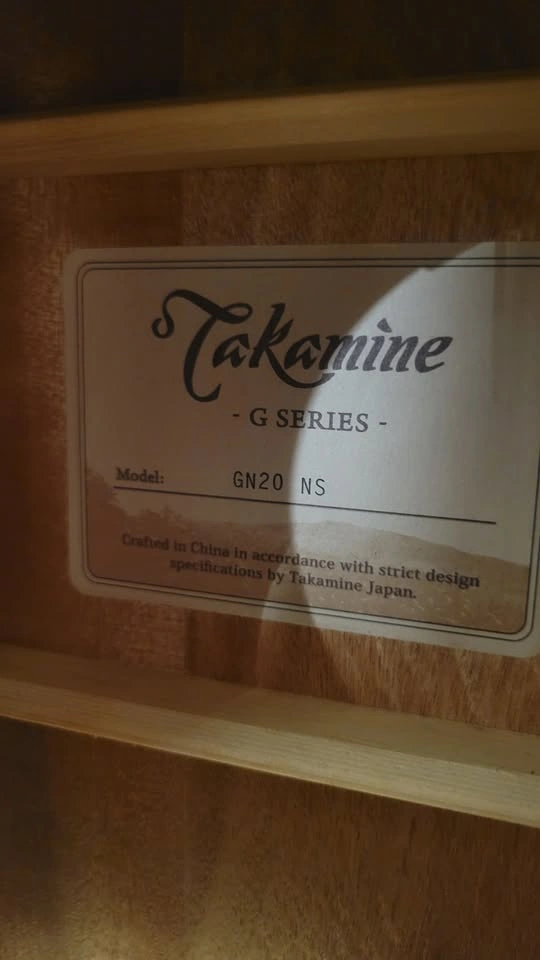 $400 Takamine GN20 NEX Acoustic Guitar – Natural Satin - photo 4