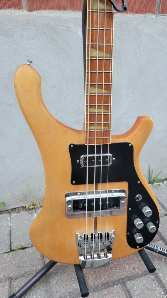 Rickenbacker 4001 Electric Bass Guitar - Natural - photo 4