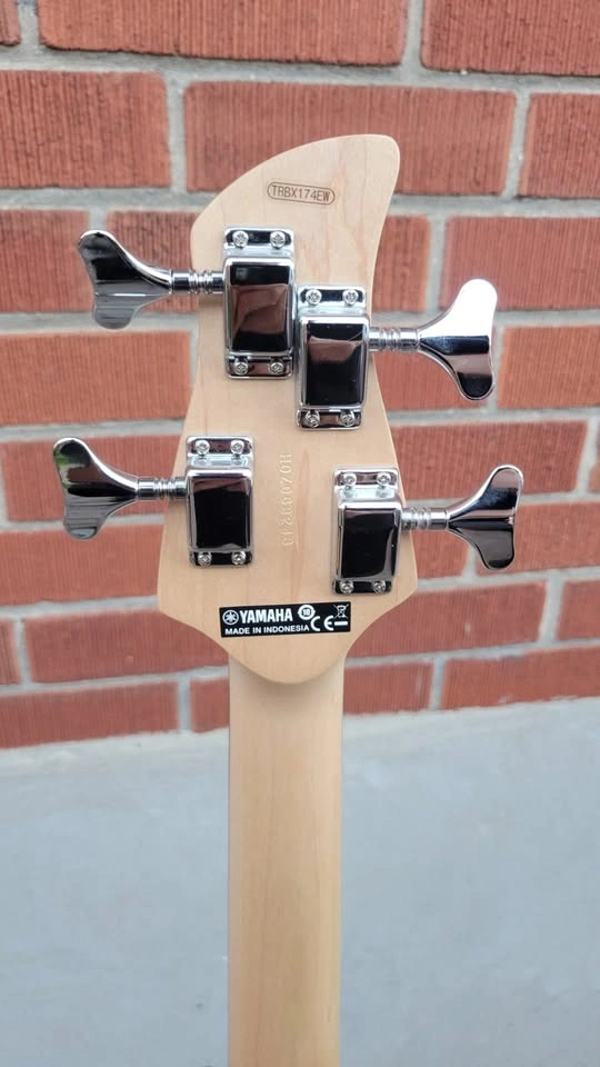 Yamaha TRBX174EW Exotic Wood PJ String Bass – Translucent Black - photo 5