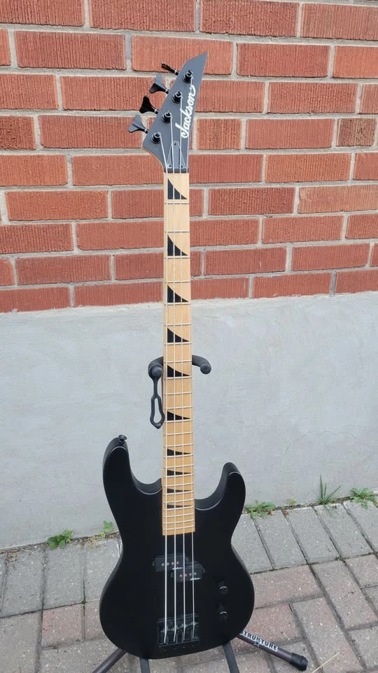 $270 Jackson Electric Bass Guitar - Satin Black - photo 2