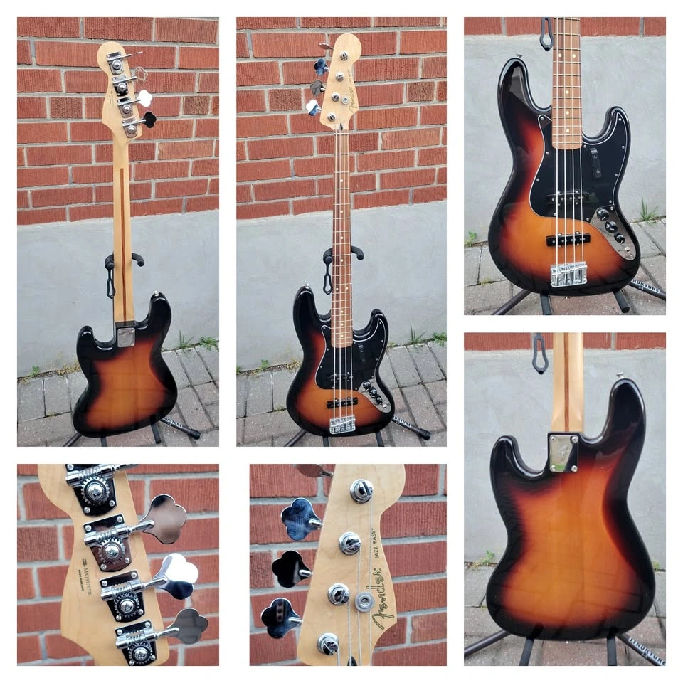 $900 Fender Player Series Jazz Bass Guitar - Sunburst