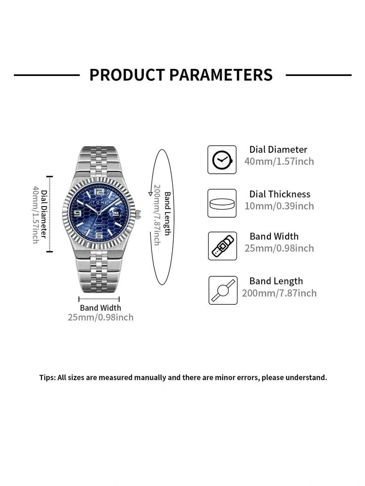 Modern Minimalist Men’s Dress Watch - photo 2