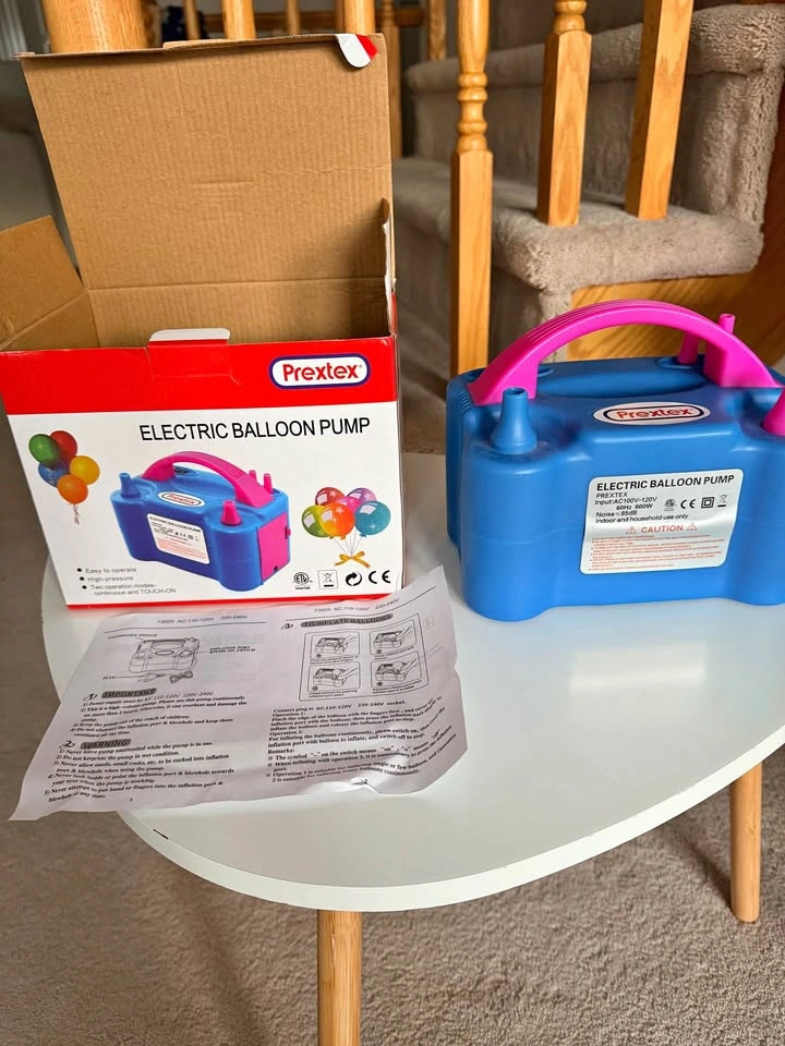 Electric Balloon Pump Inflator – Fast & Easy Balloon Filling