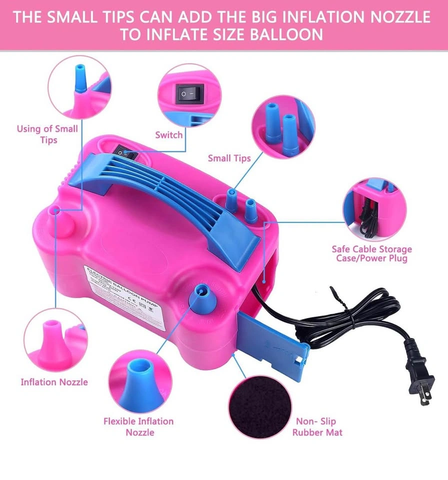 Electric Balloon Pump Inflator – Fast & Easy Balloon Filling - photo 3