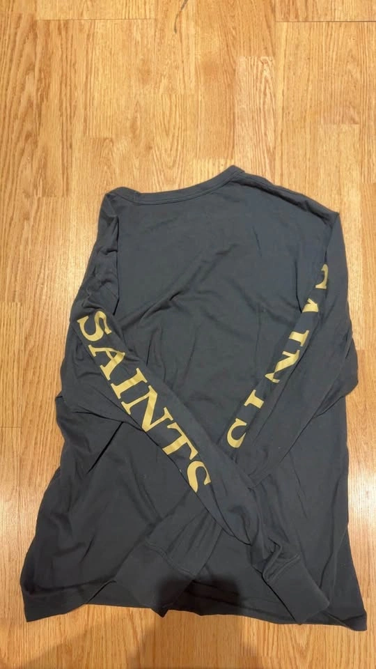 47 Brand New Orleans Saints Long Sleeve T-Shirt Medium - photo 4