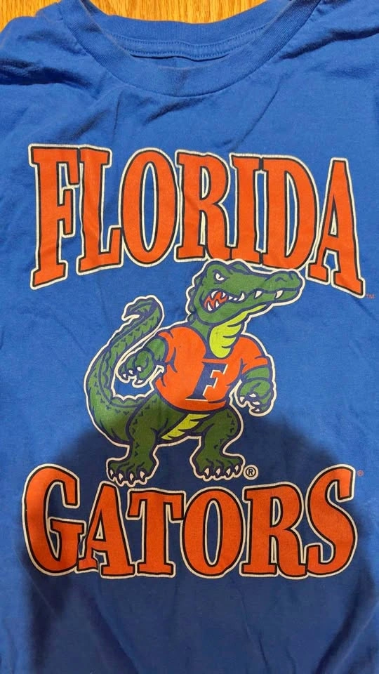 University of Florida Gators Blue T-Shirt Large