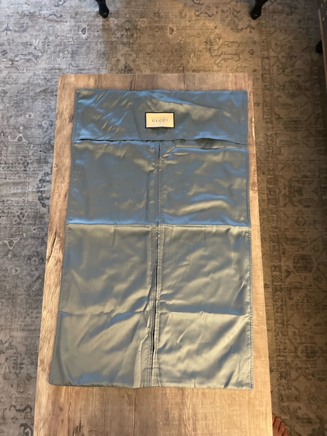 Authentic Gucci garment bags