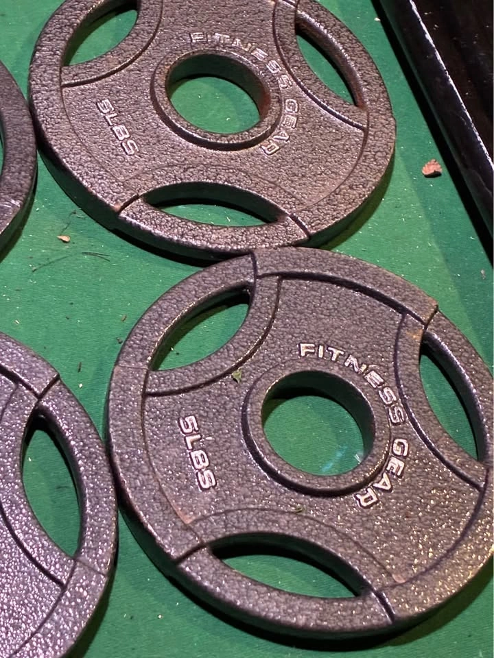 Fitness Gear 5 LBs Olympic Weight plates - photo 2
