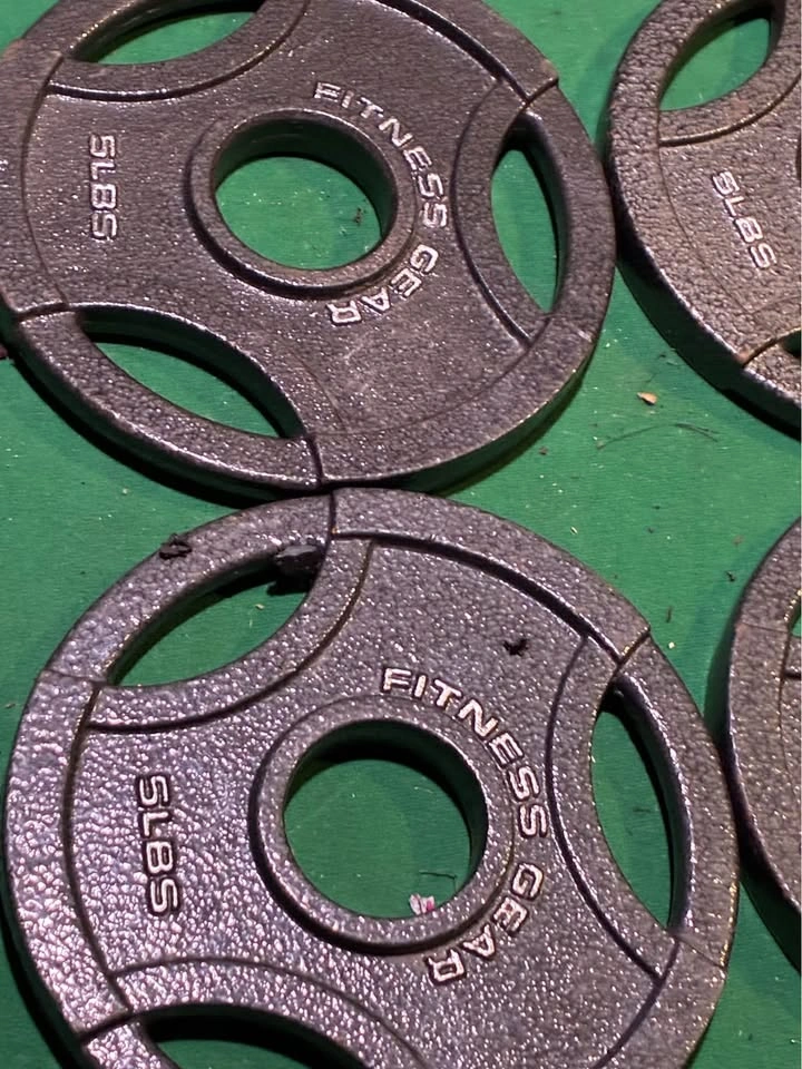 Fitness Gear 5 LBs Olympic Weight plates - photo 3