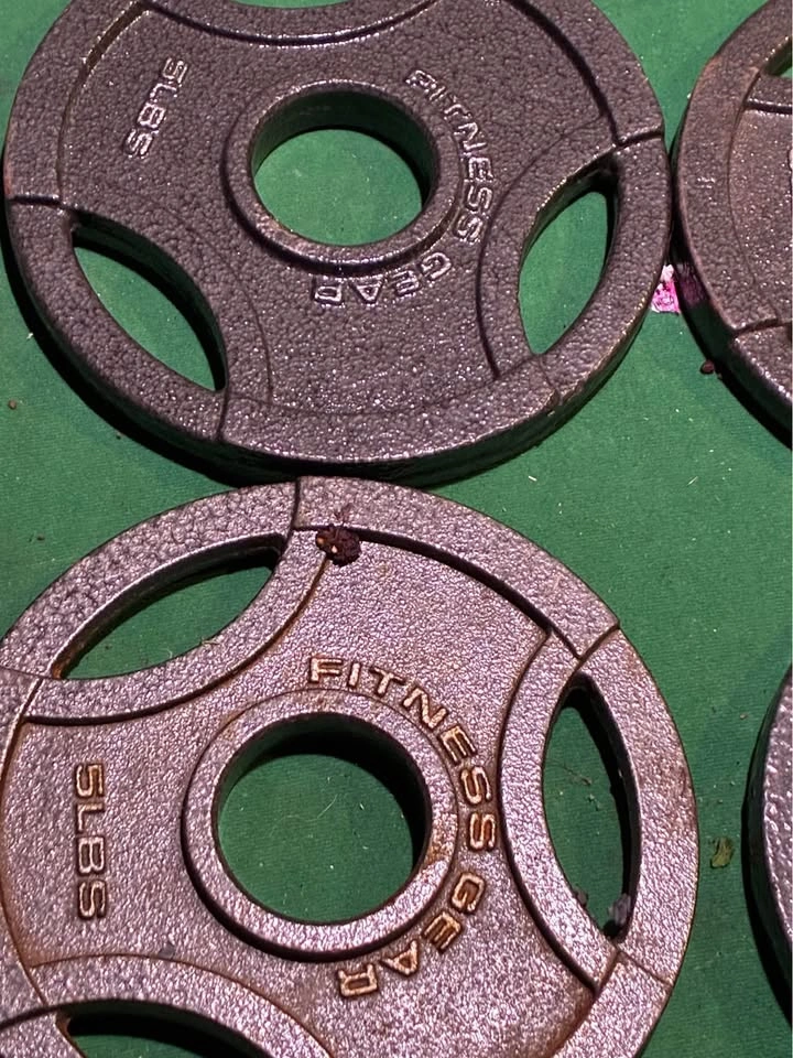 Fitness Gear 5 LBs Olympic Weight plates - photo 4
