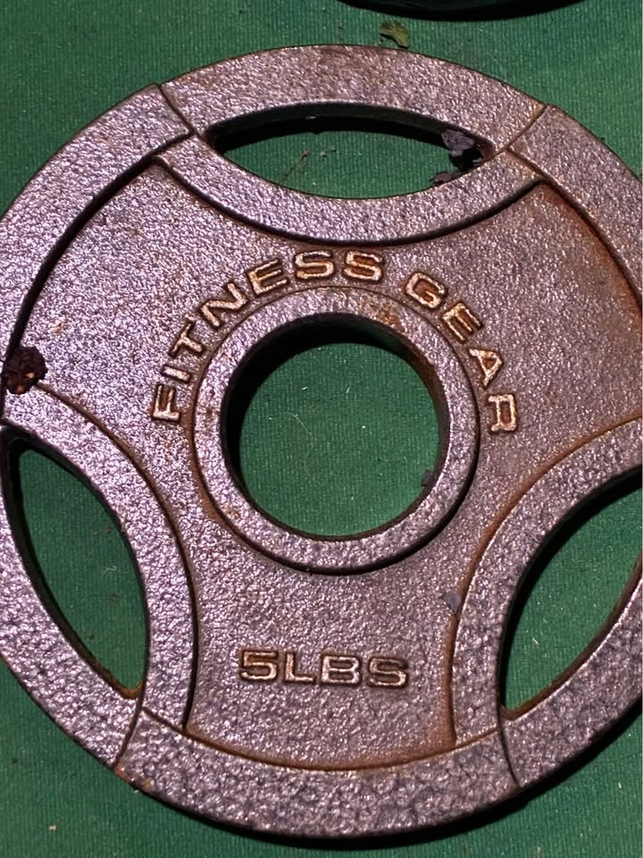 Fitness Gear 5 LBs Olympic Weight plates - photo 5