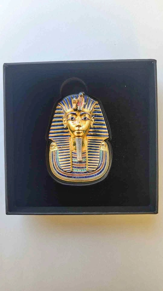 2025 King Tut Death Mask Coin 100th Anniv 450 Mintage