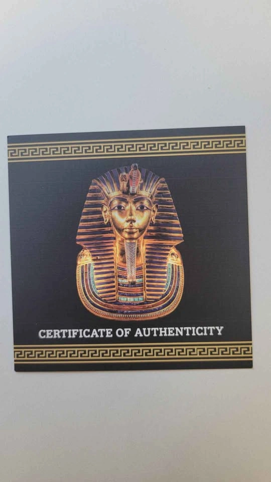 2025 King Tut Death Mask Coin 100th Anniv 450 Mintage - photo 3