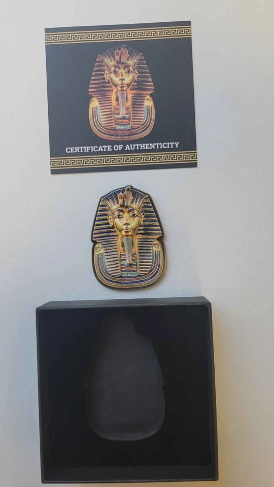 2025 King Tut Death Mask Coin 100th Anniv 450 Mintage - photo 4