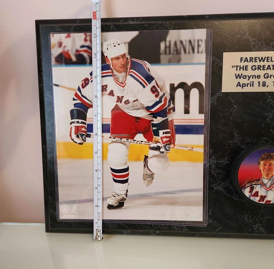 Farewell to Wayne Gretzky Plaque - photo 3