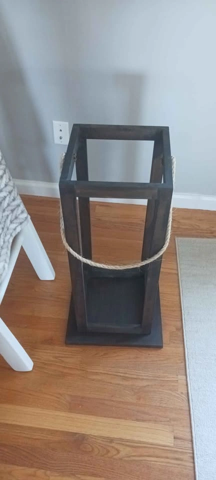 Wood lantern - photo 2