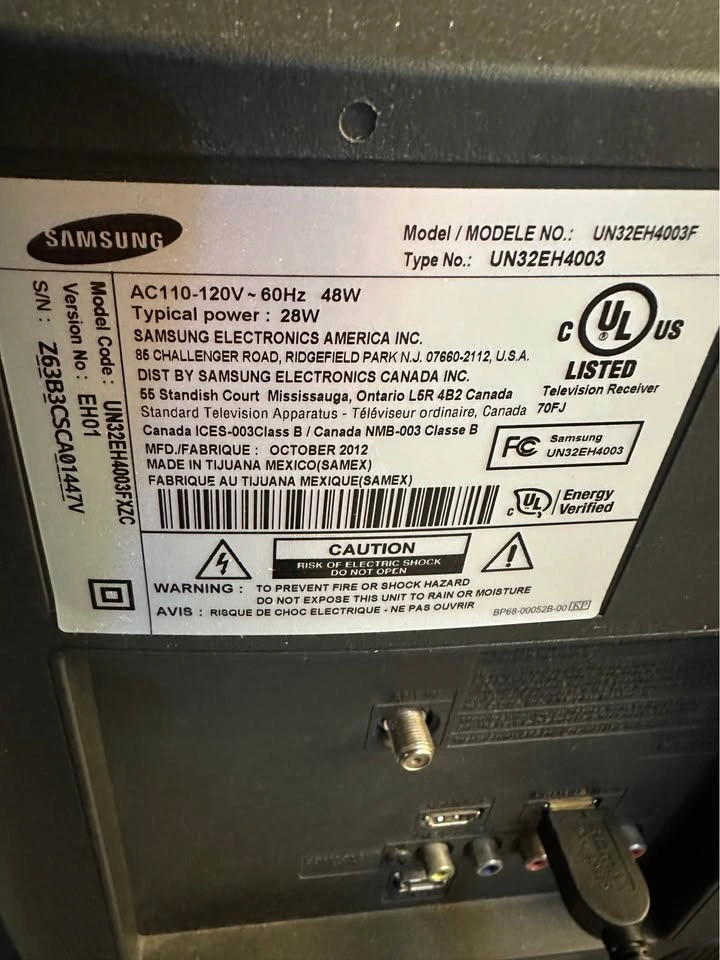 Samsung UN32EH4003 32 inch TV - photo 2