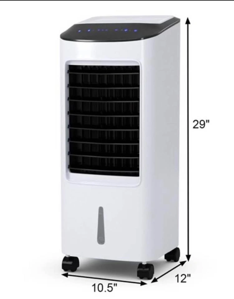COSTWAY Evaporative Air Cooler with Fan & Humidifier Portable - photo 2