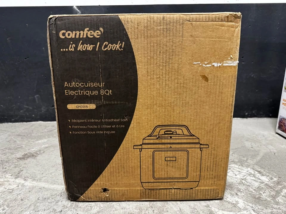 COMFEE' 8 Quart Pressure Cooker with 16 Cooking Functions - photo 2