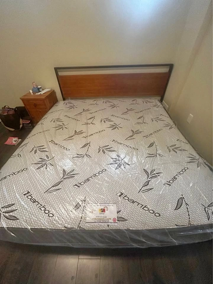 King Size Bamboo Mattress – Clean & Well Maintained