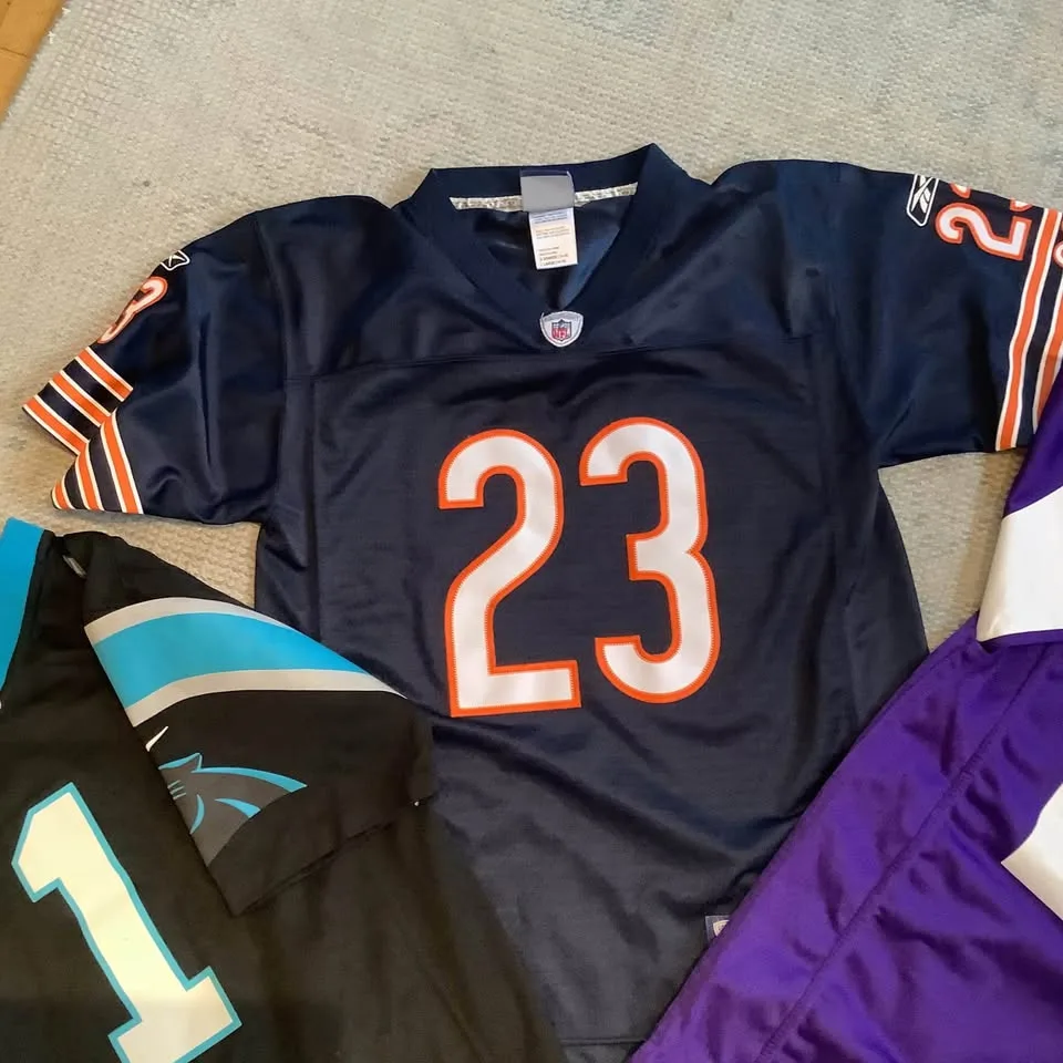 Set of three football kid’s NFL Nike jerseys image indicator(3)