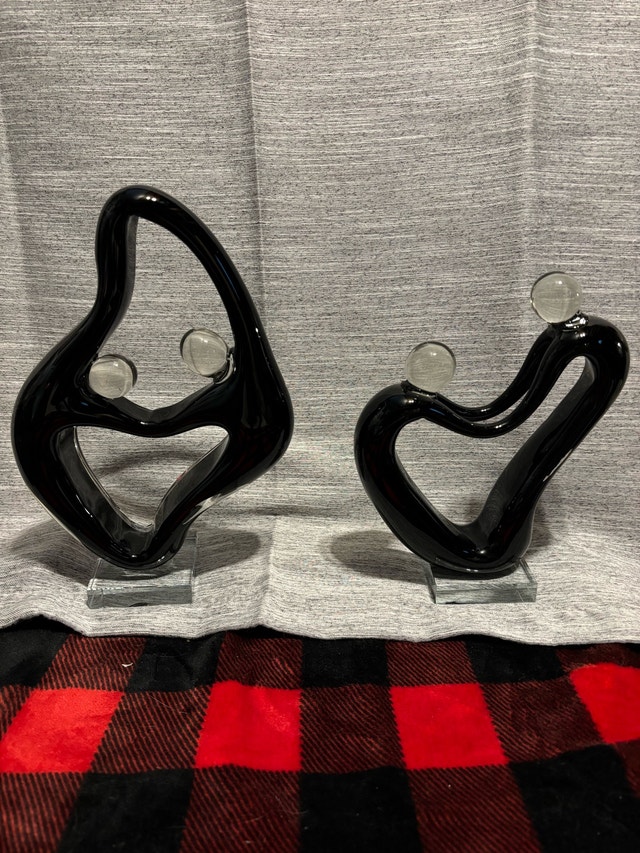 Beautiful Glass Dancing Statues $30