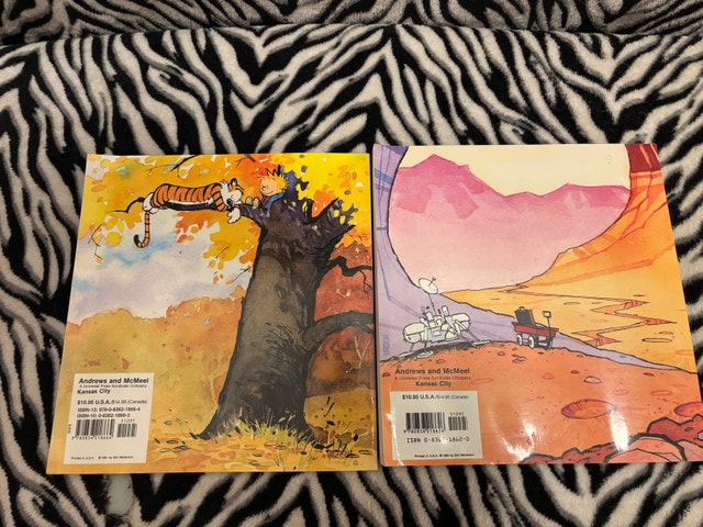 Calvin & Hobbes Comic Books $10 - photo 2