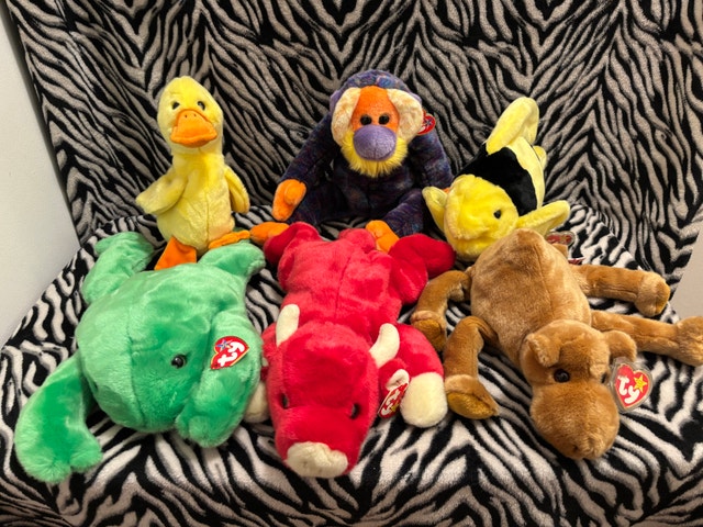 TY Beanie Buddies $7each  or $35 for All