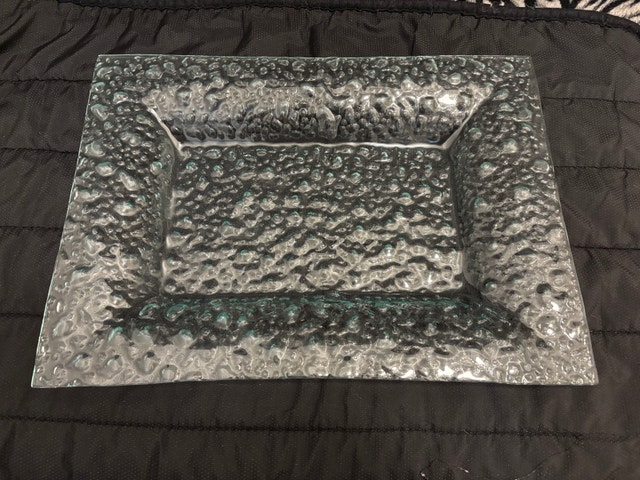 Bubbled Glass Serving Platter $20 - photo 2