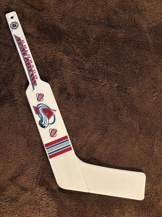 Colorado Avalanche Mini Goalie Stick $8