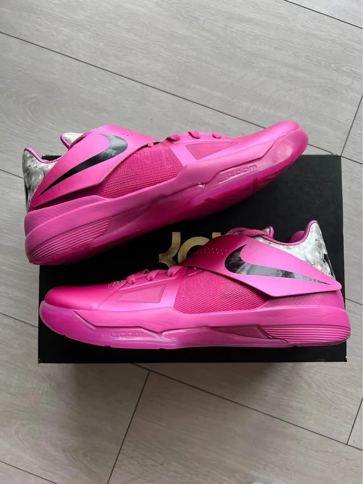 Nike KD 4 “Aunt Pearl” Size 10 Brand New image indicator(2)